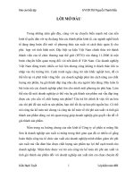 Hoàn thiện công tác tổ chức kế toán xác định chi phí sản xuất và tính giá thành sản phẩm tại Công ty CP xi măng Sài Sơn