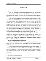 Một số biện pháp nâng cao hiệu quả sử dụng lao động tại khách sạn Thắng Lợi