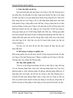 Phân tích thực trạng kinh doanh xây lắp tại Công ty Xây lắp Thương mại