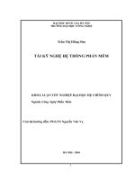 Tái kỹ nghệ hệ thống phần mềm