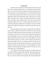 Hoạt động tiêu thụ sản phẩm ở công ty khoá Việt Tiệp