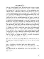 Hoàn thiện nghiệp vụ kế toán bán hàng ở Công ty cổ phần Traphaco.doc