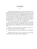 Tổ chức kế toán bán hàng & xác định kết quả trong DN TM - Khảo sát thực tế tại C.ty TNHH Kim Khí Hồng Hà