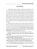 Hoàn thiện kế toán chi phí sản xuất và tính giá thành sản phẩm xây lắp tại Công ty Cổ phần Tư vấn Thiết kế Công nghệ Xây dựng