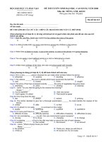 Đề thi tuyển sinh đại học, cao đẳng môn tiếng anh năm 2008 mã đề 613