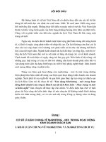 Vận dụng Marketing - mix trong hoạt động kinh doanh của Công ty khách sạn du lịch Kim Liên - Thực trạng và một số kiến nghị