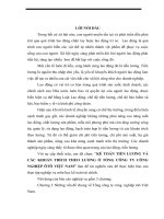 Báo cáo công tác tổ chức hạch toán kế toán và tính giá thành sản phẩm tại Công ty Cổ phần đầu tư xây dựng dân dụng Hà Nội