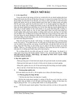 Phân tích mối quan hệ CVP tại Nhà máy gạch ngói Tulned Long Xuyên