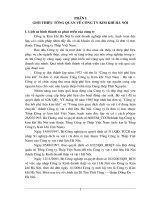 tổ chức hạch toán kế toán tại Công ty Kim khí Hà Nội