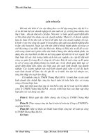 Tổ chức công tác hạch toán kế toán tại Công ty TNHH TM SANA (BCTH)