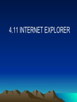 Tin học căn bản chương  4.2