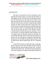 Thị trường dịch vụ điện thoại - Thực trạng và giải pháp hoạt động Marketing.doc