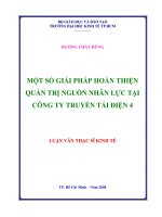 Thực trạng và giải pháp nâng cao tính hiệu quả của hệ thống kiểm soát nội bộ tại các doanh nghiệp vừa và nhỏ ở tỉnh lâm đồng hiện nay