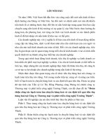 Hoàn thiện công tác hạch toán l*ưu chuyển hàng hoá và xác định kết quả tiêu thụ hàng hoá tại Công ty Thương mại và phát triển công nghệ Trường Thịnh