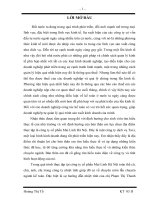 Kế toán tiêu thụ thành phẩm và xác định kết quả kinh doanh ở công ty cổ phần Mai Linh Hà Nội