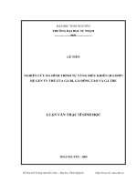 Nghiên cứu  đa hình trình tự vùng điều khiển