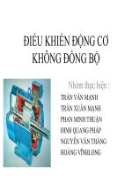 Điều khiển động cơ không đồng bộ bằng biến tần phần 1
