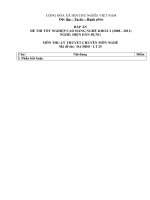 Đáp án đề thi lý thuyết điện dân dụng 25