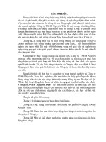 Thúc đẩy hoạt động bán hàng cá nhân trong quá trình tiêu thụ sản phẩm ở công ty TNHH Nguyễn Trần