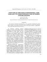 Cơ cấu  HUMULENE-8-HYDROPEROXIDE