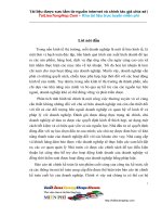 Phân tích tình hình TC thông qua hệ thống báo cáo TCKT & nâng cao việc dùng vốn KD.doc