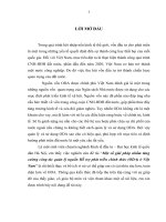 1 số giải pháp nhằm tăng cường công tác quản lý nguồn Hỗ trợ phát triển chính thức (ODA) ở Việt Nam