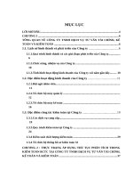 Thủ tục phân tích trong quy trình kiểm toán BCTC tại Công ty TNHH Dịch vụ tư vấn Tài chính, kế toán và kiểm toán (AASC)”