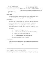 Đề thi hết môn Cấu trúc dữ liệu và giải _2.doc