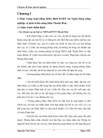 Thực trạng hoạt động thẩm định DAĐT tại Ngân hàng nông nghiệp và phát triển nông thôn Thanh Hoá