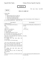 Gián án toán 2 học kì II