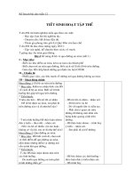 Tài liệu giờ Sinh hoạt tập thể lớp 3 - Tuần 12