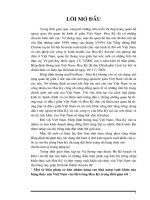 Phân tích thực trạng sản xuất và tình hình xuất khẩu gốm mỹ nghệ của công ty TNHH XNK Lửa Việt trong việc đẩy mạnh xuất khẩu vào thị trường Hàn Quốc