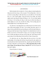 Một số giải pháp nâng cao hiệu quả sử dụng vốn lưu động tại Công ty Sông Đà 10.doc