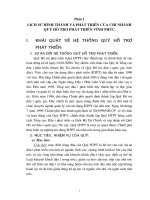 Hoạt động kinh doanh của quỹ hỗ trợ phát triển vĩnh phúc