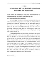 Thực tế công tác kế toán thành phẩm, tiêu thụ thành phẩm và xác định kết quả tiêu thụ tại công ty TNHH nhà nước một thành viên cơ khí Quang Trung