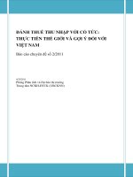 Đánh thuế thu nhập cổ với cổ tức - Thực tiễn thế giới và gợi ý cho Việt Nam.pdf