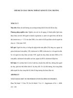 Chế độ ăn chay trong thời kỳ kinh tế tăng trưởng