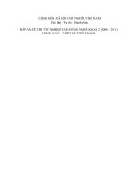 Đáp án đề thi may thiết kế thời trạng 13