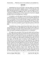 Thiết kế phân xưởng sản xuất Axetandehyt