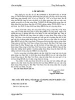 Thực trạng về hoạt động của các cấp công đoàn trong tổng Cty dệt may VN với công tác Bảo Hiểm LĐ