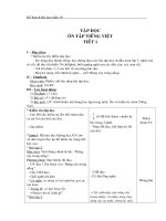 Tài liệu Giáo án môn Tập đọc lớp 3 - tuần 18