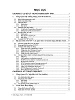 Xây dựng chương trình kiểm soát lưu lượng thông tin trao đổi qua hệ thống mạng