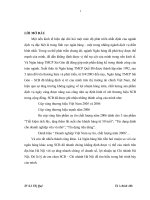  1 số giải pháp Marketing để hoàn thiện hệ thống kênh phân phối sản phẩmtại ngân hàng NHTMCP Sài Gòn (SCB) - chi nhánh Ngân hàng hà nội