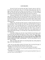 Thực trạng và một số giải pháp nhằm duy trì và mở rộng thị trường khách của Công ty Thương Mại và dịch vụ du lịch Bắc Á