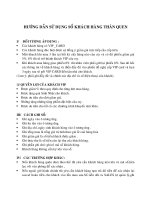 Hướng dẫn quản lý khách VIP