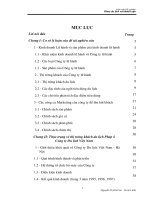 Thị trường khách du lịch là người Pháp của Công ty Du lịch Việt Nam-Hà Nội; thực trạng và giải pháp