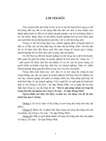 Một số giải pháp nhằm mở rộng thị trường tiêu thụ sản phẩm của Công ty Xe máy - Xe đạp Thống Nhất