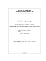 Công nghệ mạng riêng ảo di động và khả năng ứng dụng cho mạng di động GSM và CDMA