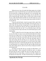 Kế toán tiền lương & các khoản trích theo tiền lương tại C.ty cổ phần xây dựng & thương mại Hà Nội