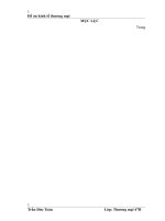 Phát triển siêu thị ở Hà Nội đến năm 2010 và tầm nhìn đến năm 2020